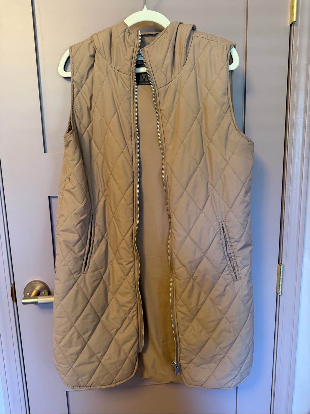 Quilted Hooded Vest